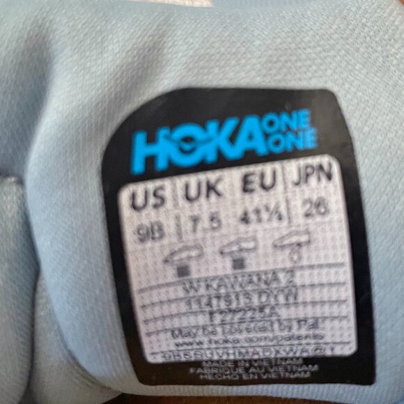NEW HOKA Womens Kawana 2 Shoes Sneakers Druzy White NIB 9 - Picture 10 of 12